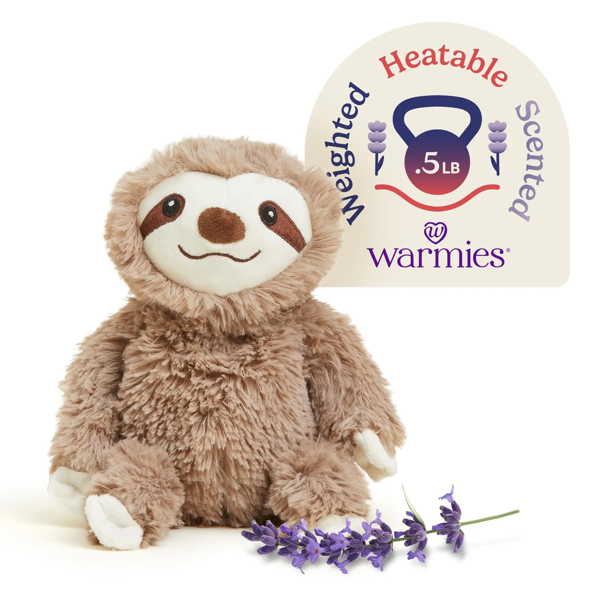 Sloth Warmies Heated Sensory Toy